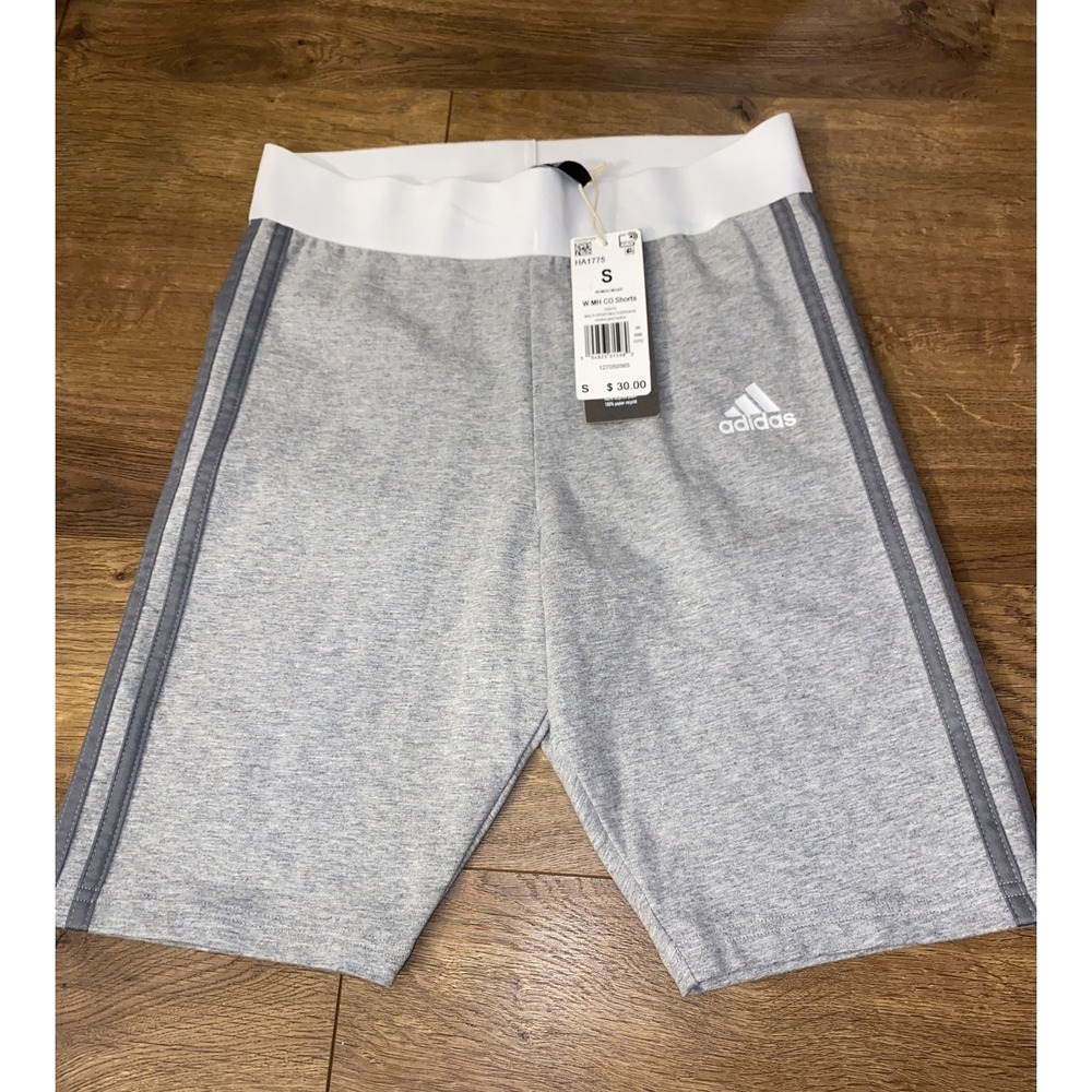 Adidas Women's Multi Sport Short Tights Gray Size Small